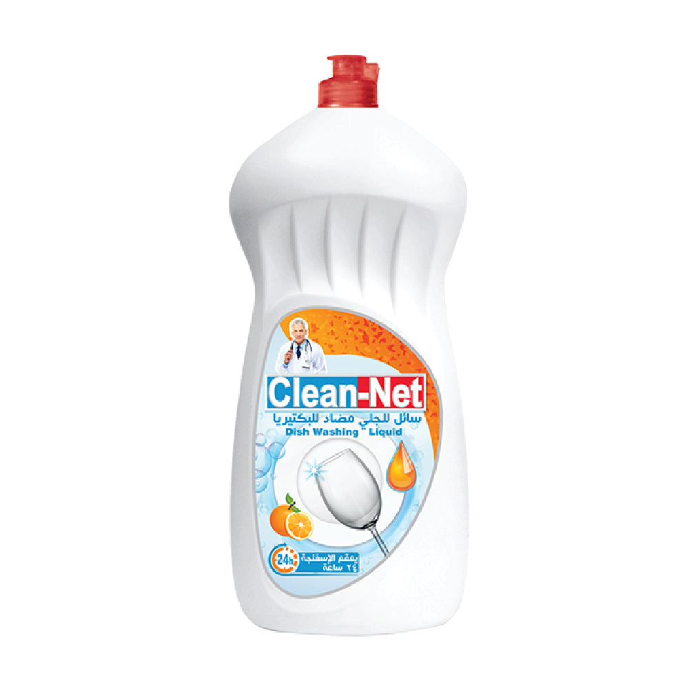 Clean-Net Antibacterial Dishwashing Liquid Orange