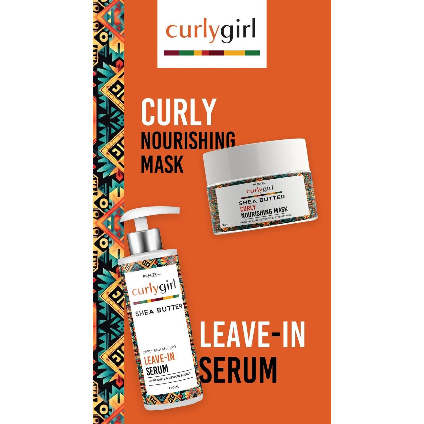 Curly Girl Shea Butter Leave - In Serum 250ml - IDM Export