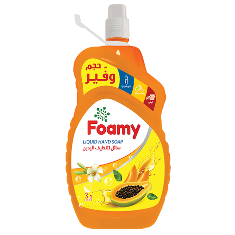 Foamy Liquid Hand Wash Papaya